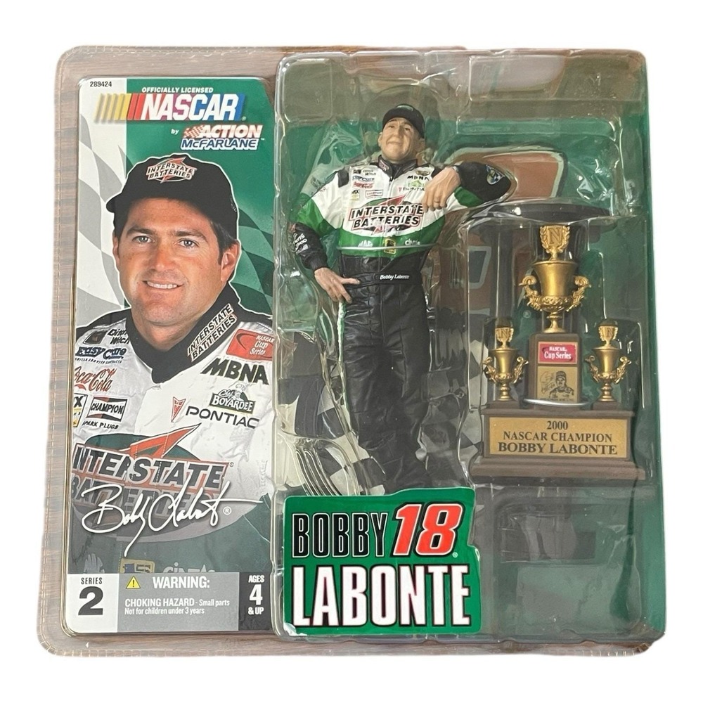Bobby Labonte McFarlane Action Series 2 Mature Collector Limited Edition Figure